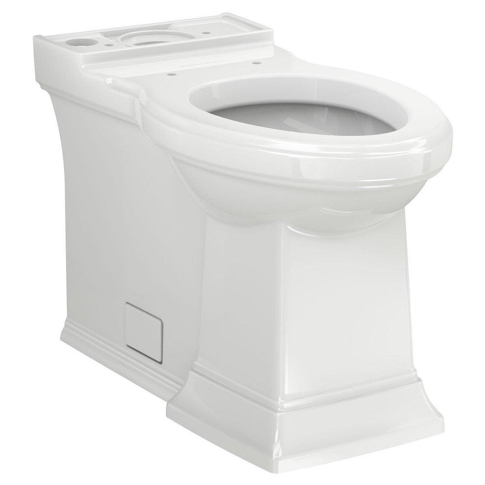 American Standard White 1.28 gpf Elongated Bowl Toilet 