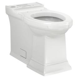 Elongated Toilet Bowl in White
