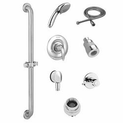 Single Handle Multi Function Shower System in Polished Chrome