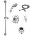 Single Handle Multi Function Shower Faucet in Polished Chrome (Trim Only)