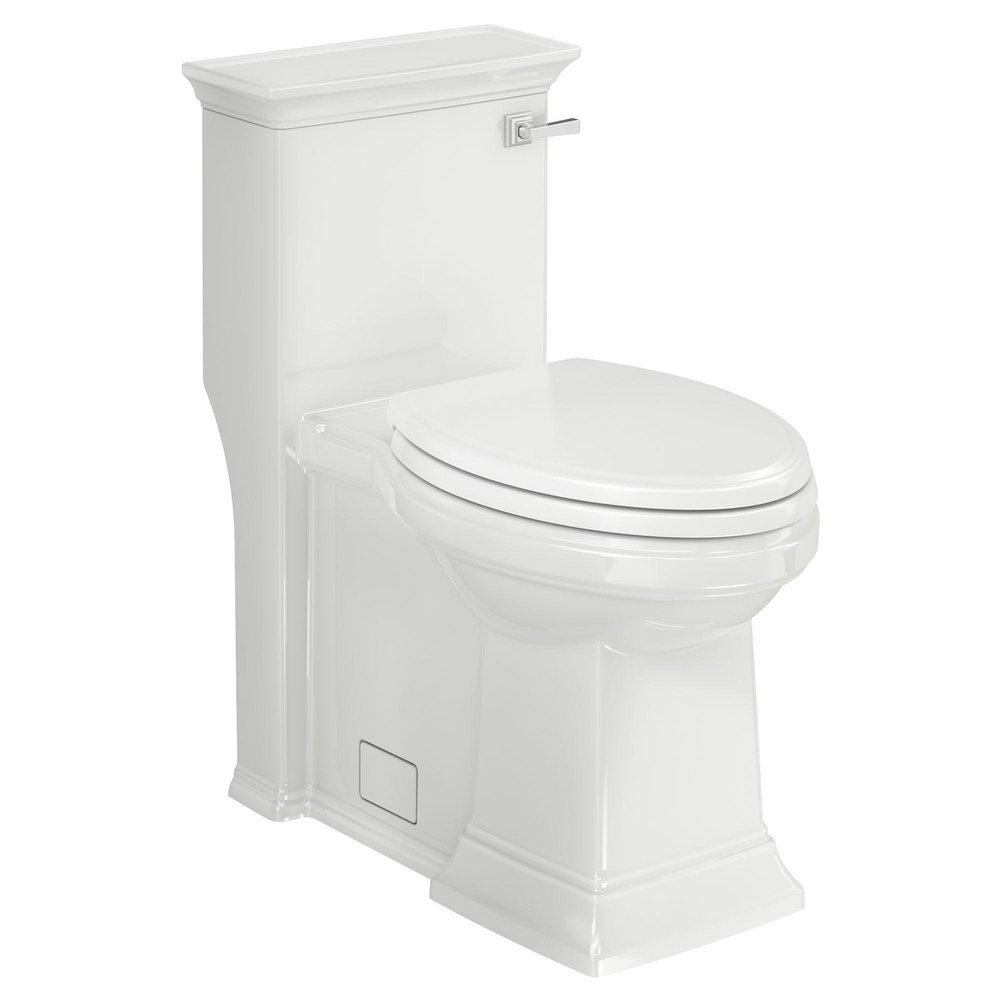American Standard White Elongated One Piece Toilet 