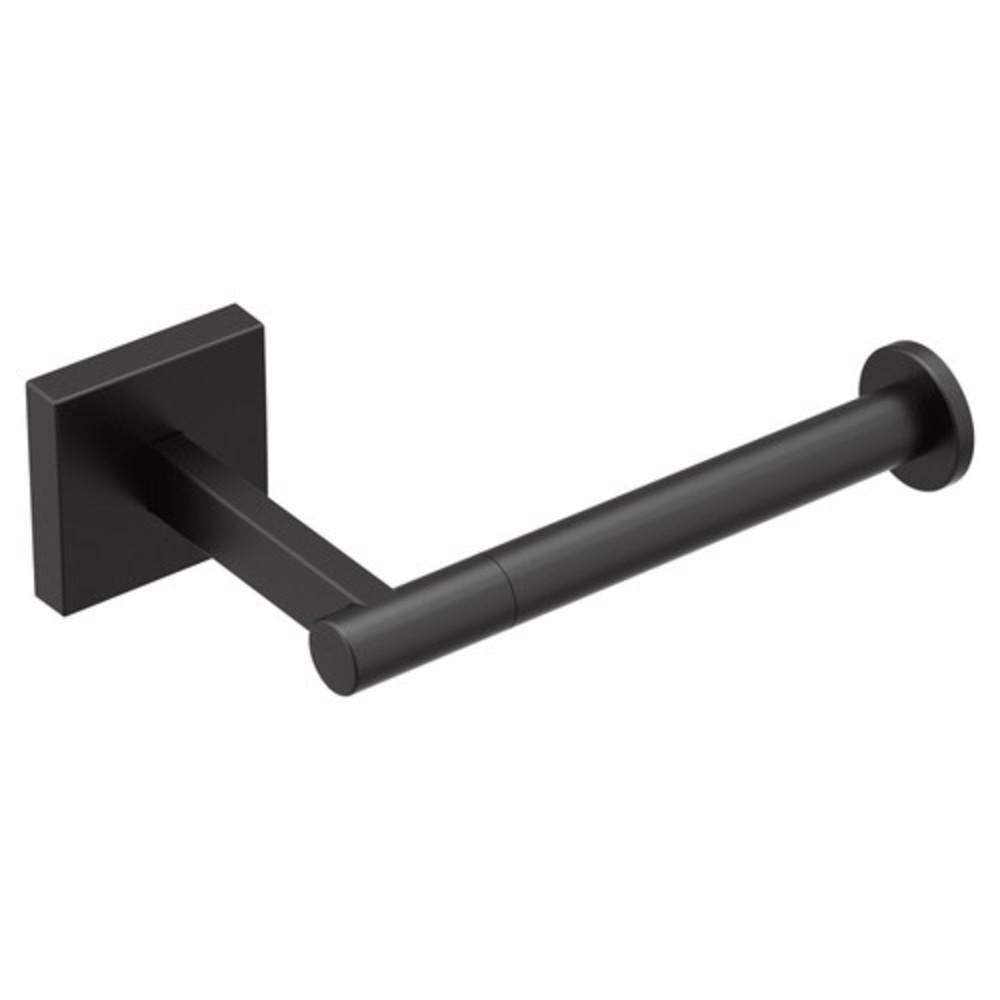 Moen Matte Black Wall Mount Toilet Tissue Holder 