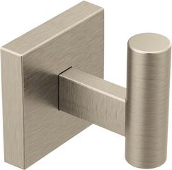 Single Robe Hook in Brushed Nickel