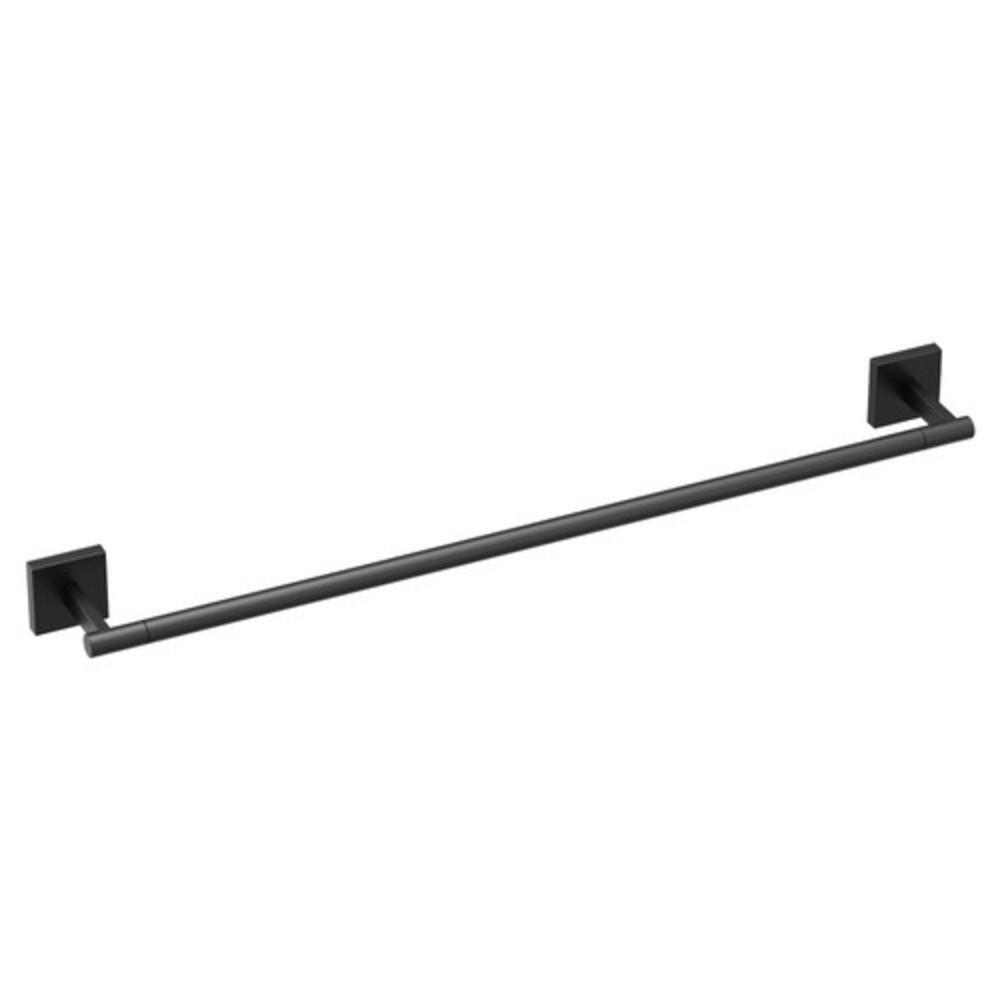 Moen Matte Black 24 in. Towel Bar 