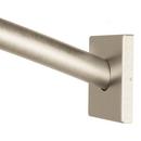 Moen Brushed Nickel 59 in. Wall Mount Curved Shower Rod 