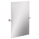 Moen Chrome 27-7/16 x 36 in. Flat Edge Rectangular Frameless Mirror 