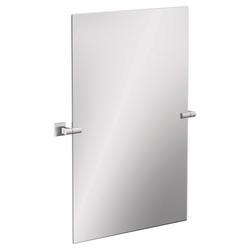 27-7/16 x 36 in. Flat Edge Rectangular Frameless Mirror in Polished Chrome