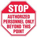 12 x 12 in. Aluminum Non-Lighted Sign