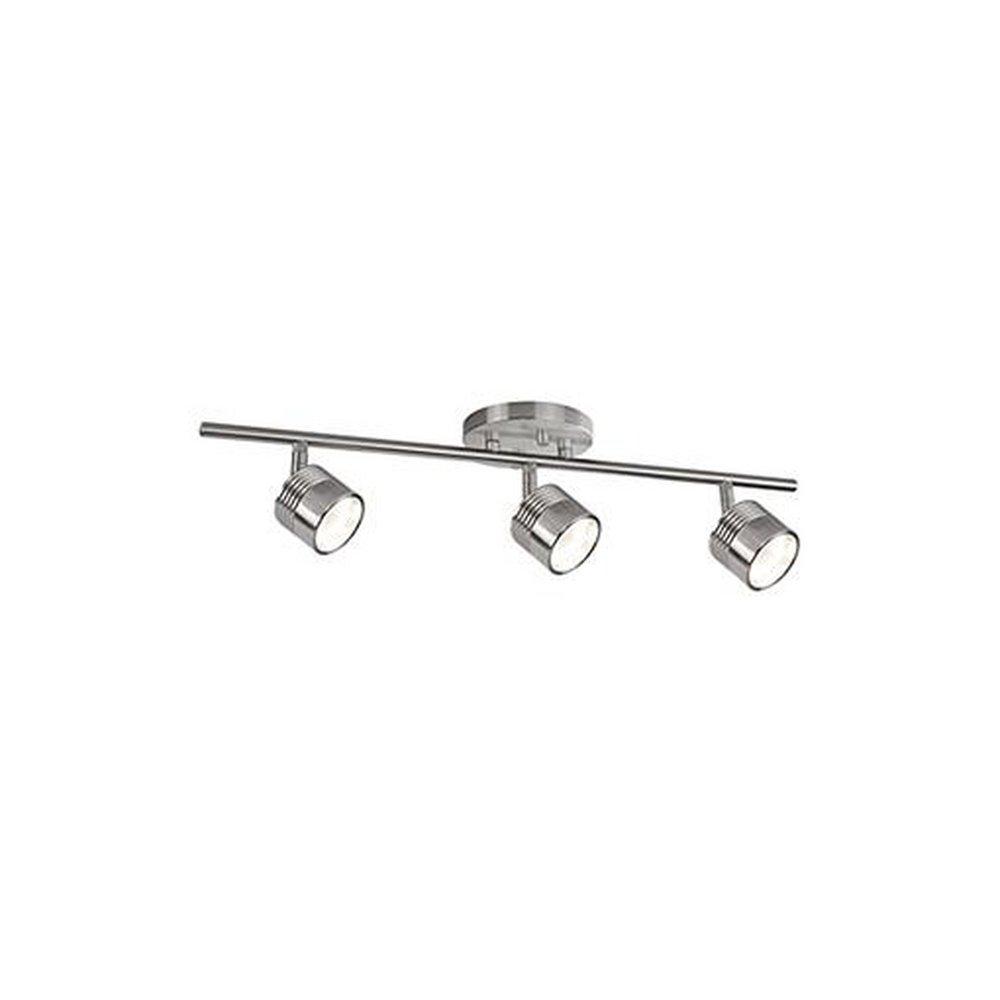 Kuzco Lighting Brushed Nickel 15W 3-Light LED Track Lighting 