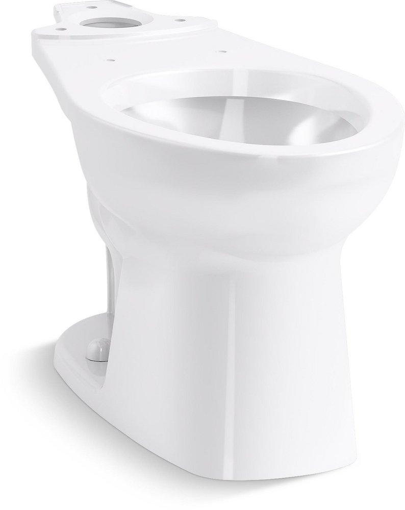 Sterling White 1.28 gpf Elongated Floor Mount Two Piece Toilet Bowl 