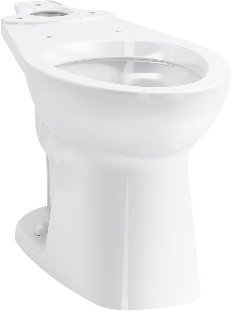 Sterling White 1.6 gpf Elongated Floor Mount Two Piece Toilet Bowl 