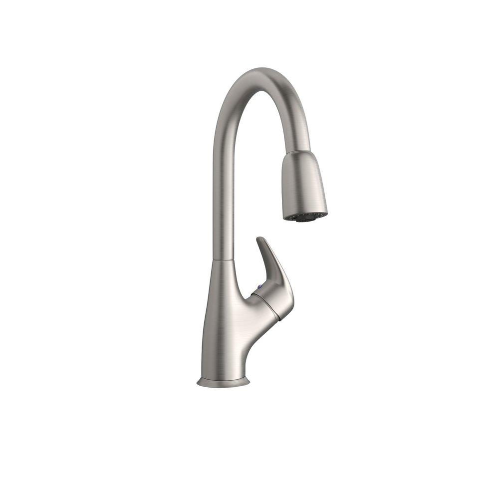 PROFLO&reg; Brushed Nickel ABS Spray Head in Brushed nickel 