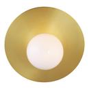 Visual Comfort & Co. Studio Burnished Brass 60W 1-Light Candelabra E-12 Vanity Fixture 