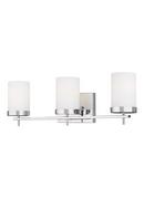 Visual Comfort & Co. Studio Chrome 75W 3-Light Medium E-26 Incandescent Vanity Fixture 