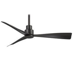 44 in. 3-Blade Indoor Ceiling Fan in Coal