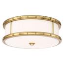 Minka Lavery Liberty Gold 30W 1-Light LED Flush Mount Ceiling Fixture 