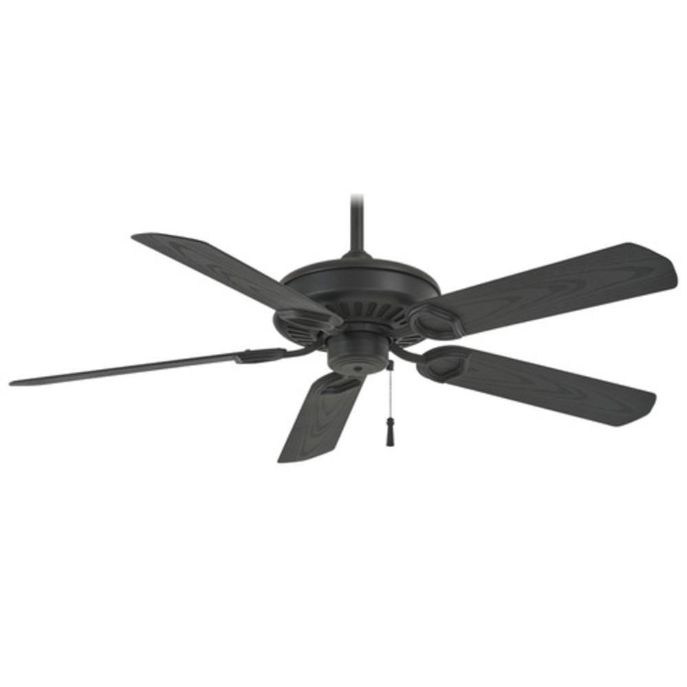 Minka Aire Textured Coal 54 in. 5-Blade Ceiling Fan 