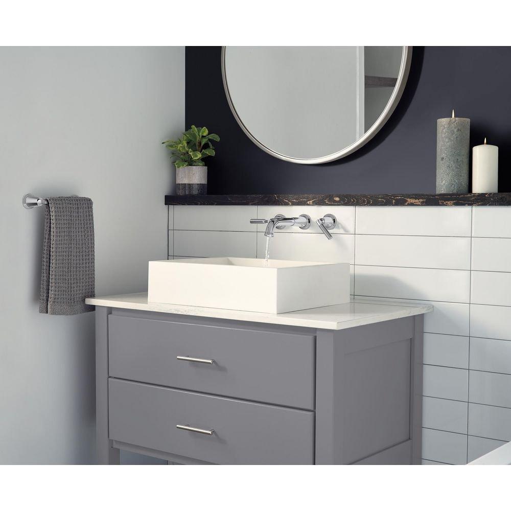 Delta Faucet Polished Nickel Two Handle Wall Mount Filler (Trim Only) 