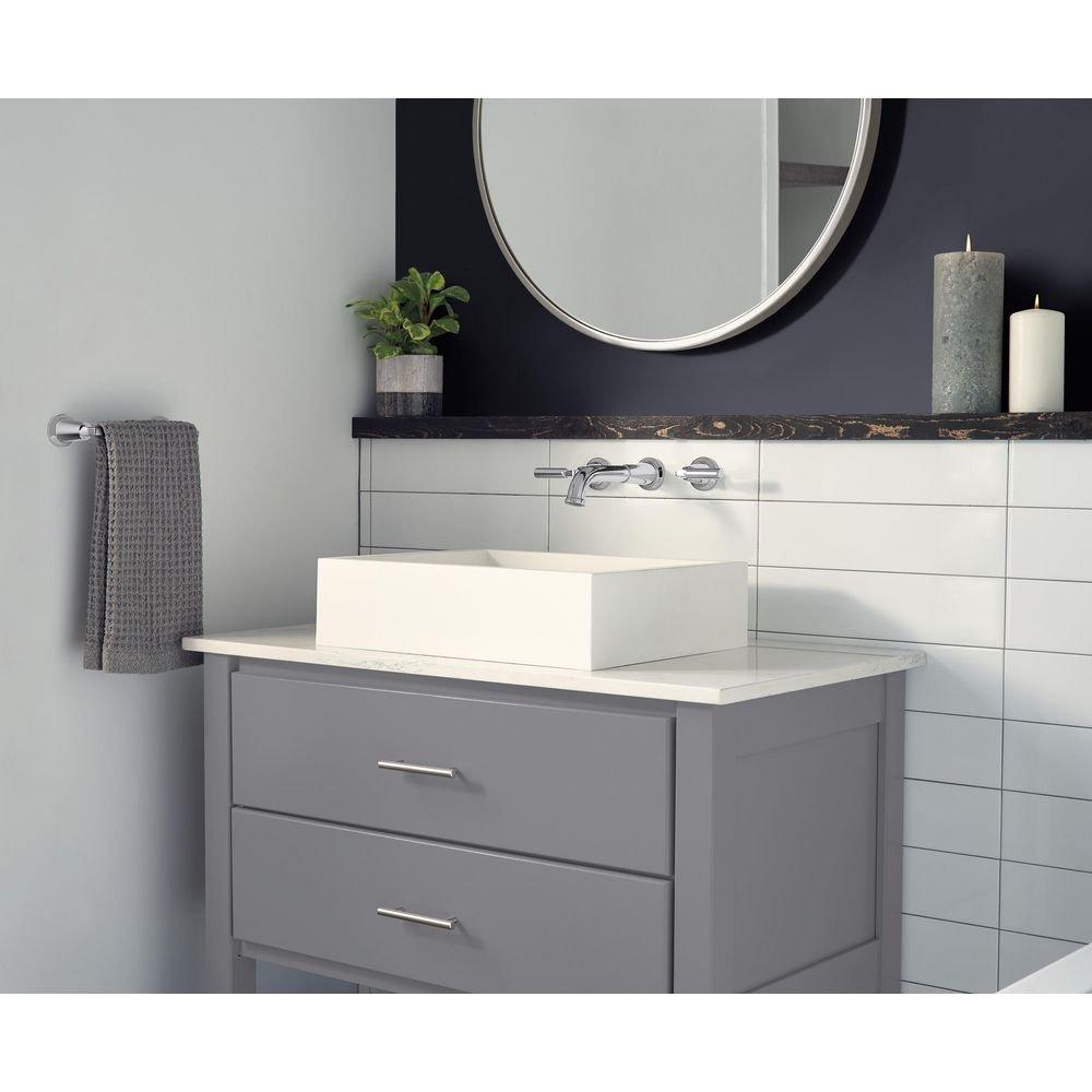 Delta Faucet Polished Nickel Two Handle Wall Mount Filler (Trim Only) 