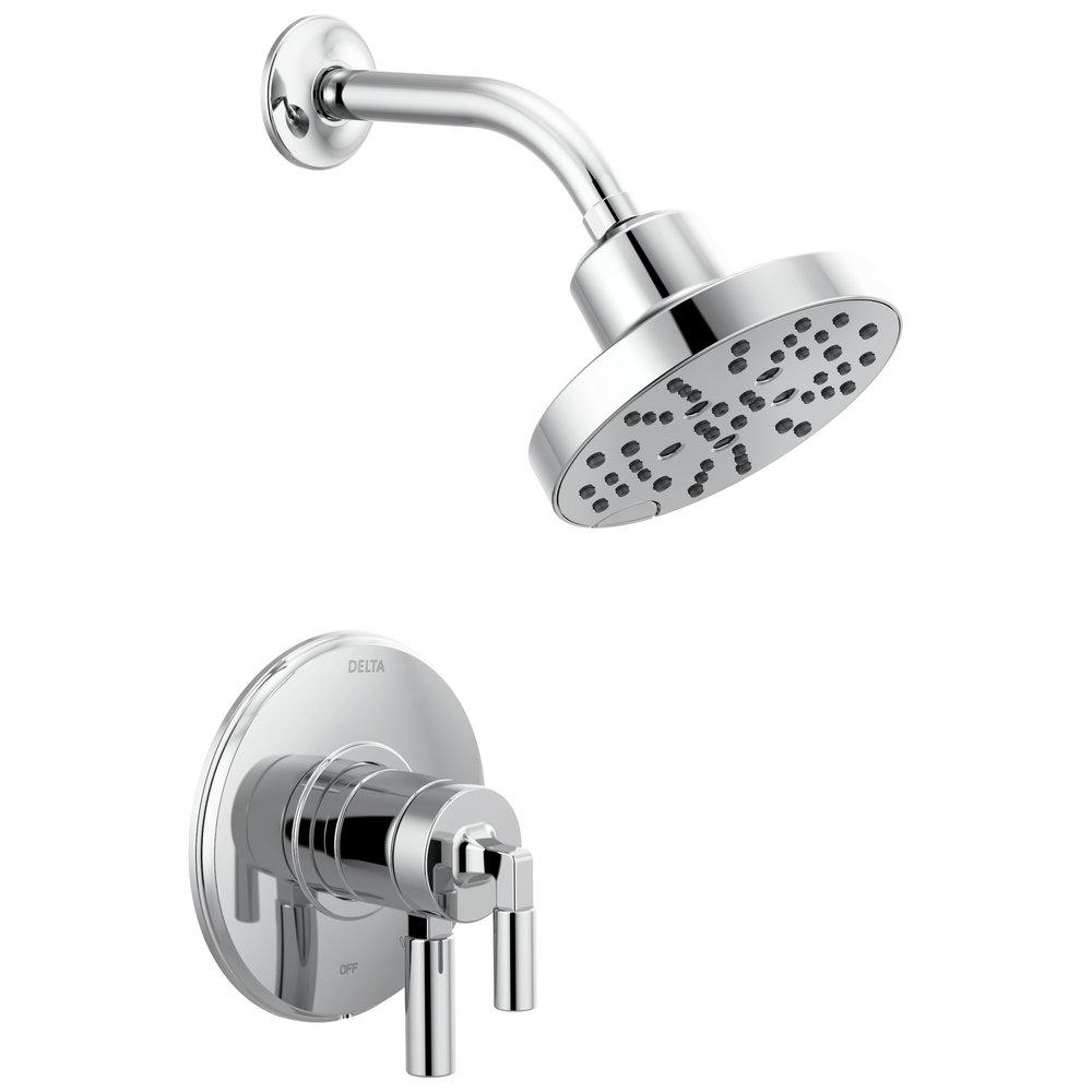 Delta Faucet Chrome Single Handle Multi Function Shower Faucet (Trim Only) 