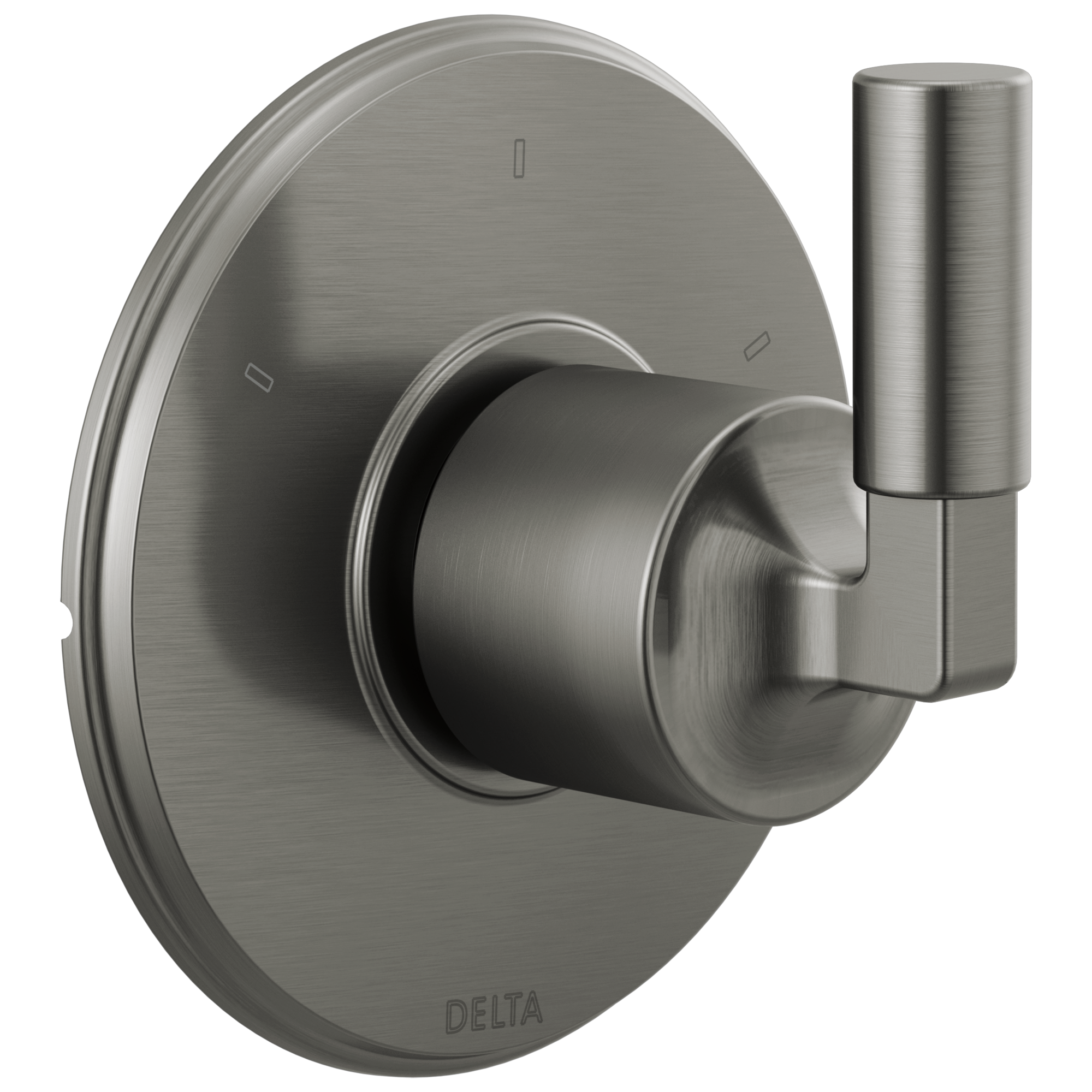 Delta Faucet Black Stainless 3 Setting Single Handle Zinc Diverter Trim 