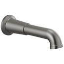 Non-Diverter Tub Spout in Black Stainless