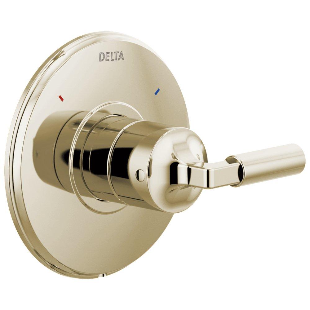 Delta Faucet Brilliance&reg; Polished Nickel Single Handle Single Function Shower Faucet Trim Only 