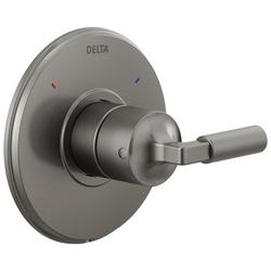 Single Handle Valve Trim in Black Stainless