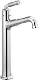 Delta Faucet Chrome Single Lever Handle Vessel Filler Bathroom Sink Faucet 