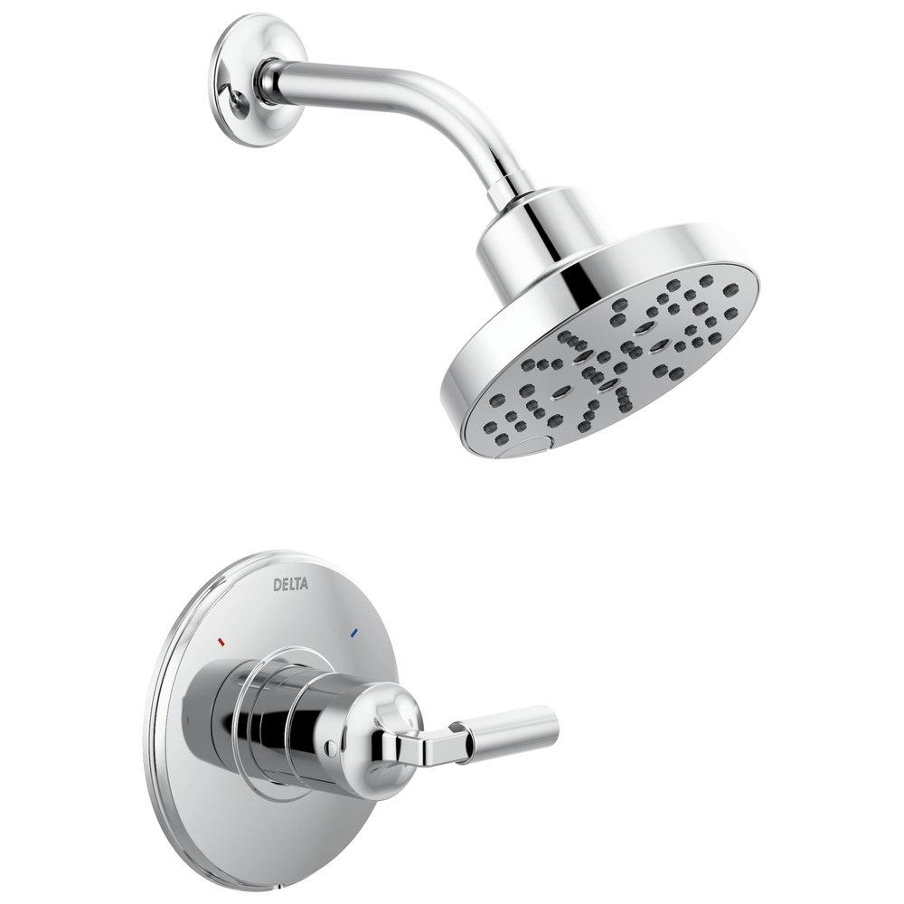 Delta Faucet Chrome Single Handle Multi Function Shower Faucet (Trim Only) 