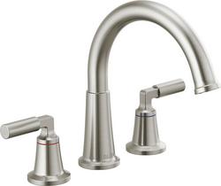 Two Handle Roman Tub Faucet in Brilliance&reg; Stainless (Trim Only)