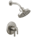 Delta Faucet Brilliance Stainless Single Handle Multi Function Shower Faucet (Trim Only) 