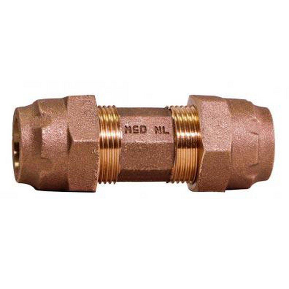 A.Y. McDonald Ranger Compression 300 psi Brass Water Service Coupling 