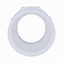 White PVC DWV Female Trap Adapter with Washer & Plastic Nut 