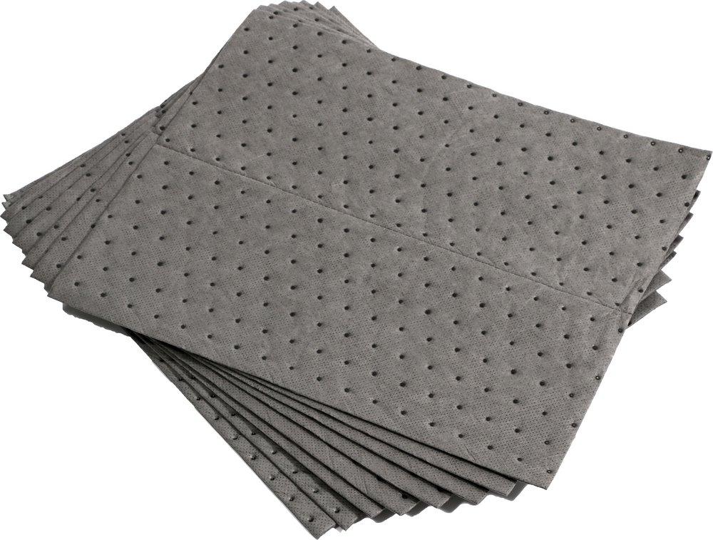 Meltblown Technologies Grey 15 in. Polypropylene Dimpled Light Weight Pad in Grey (Case of 100) 