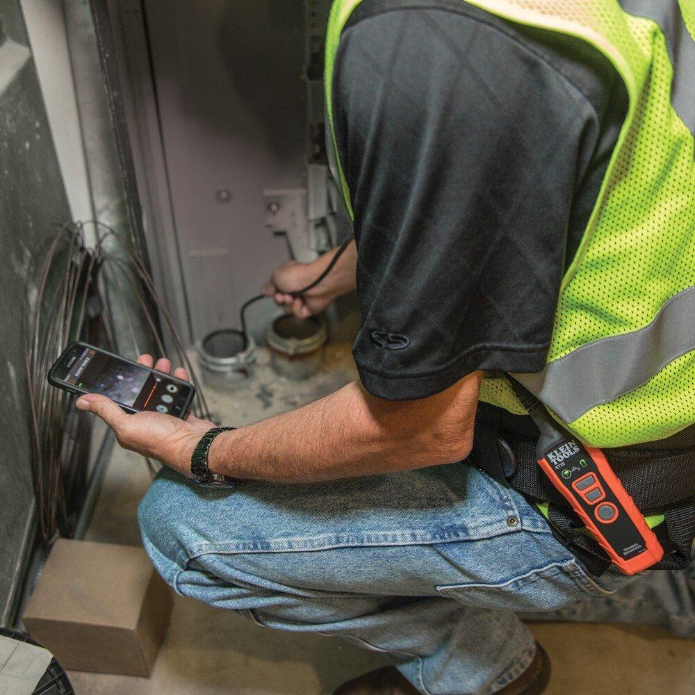 Klein Tools Black Wi-Fi Enabled Borescope 