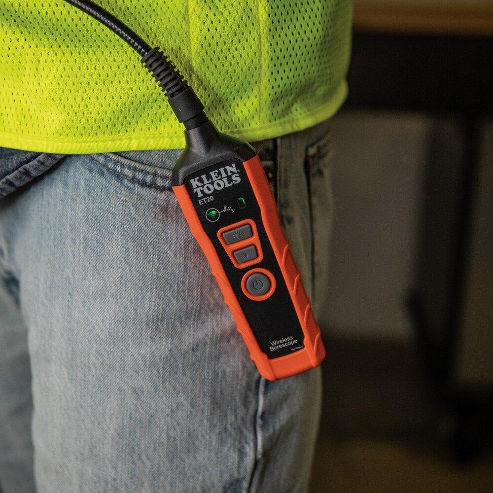 Klein Tools Black Wi-Fi Enabled Borescope 