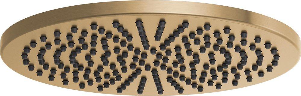 Brizo Luxe Gold Single Function Soft Rain Spray Showerhead 