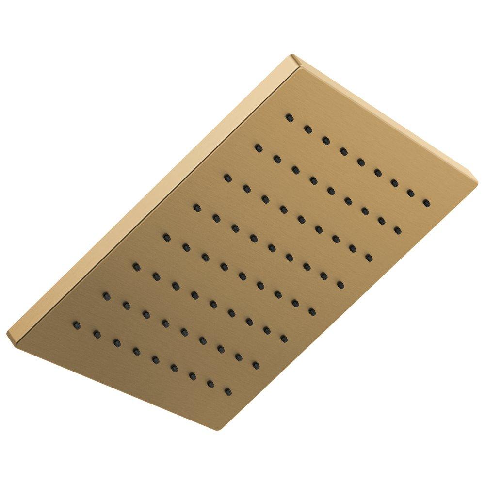 Brizo Luxe Gold Single Function Soft Rain Spray Showerhead 