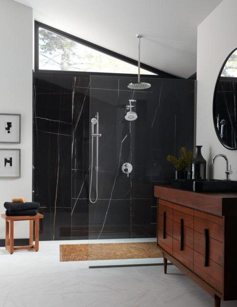 Brizo Chrome Single Function Soft Rain Spray Showerhead 