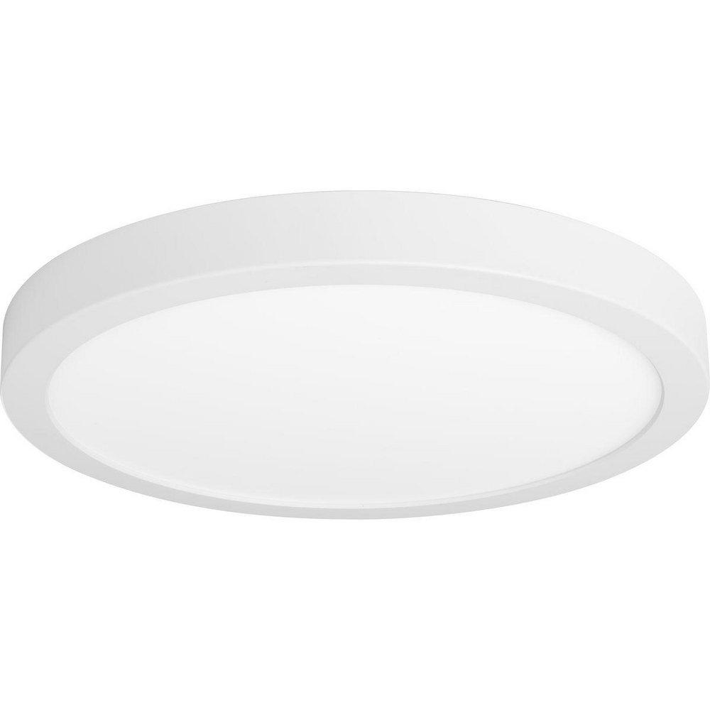 Progress Lighting White 17W 1-Light Integrated LED Flush Mount Ceiling Fixture 