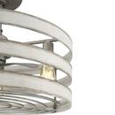 Progress Lighting Galvanized 3 Blades 23-1/2 in. Indoor Ceiling Fan 