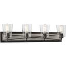 60W 4-Light Medium E-26 Vanity Fixture in Graphite