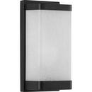 Progress Lighting Matte Black 75W 1-Light 12 in. Wall Sconce 