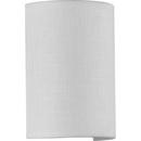9W 1-Light LED Wall Sconce in White