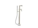 KOHLER Vibrant Polished Nickel Single Handle Lever Floor Mount Filler (Trim Only) 