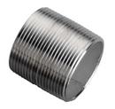 1/8 in. Threaded Welded Schedule 40 Domestic 316 and 316L Stainless Steel Nipple