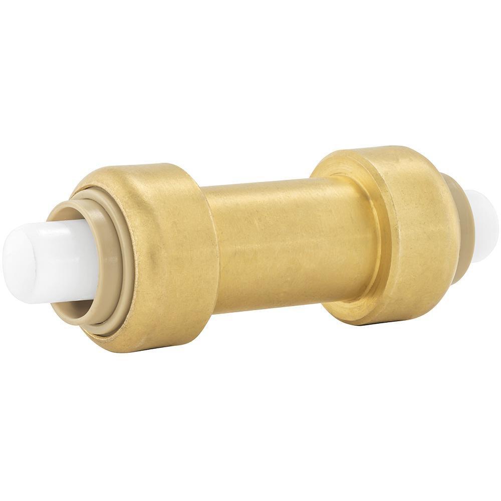 Jones Stephens Rough Brass Push On Check Valve 