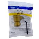 Jones Stephens Rough Brass Brass Push-to-Connect 200# Ball Valve 