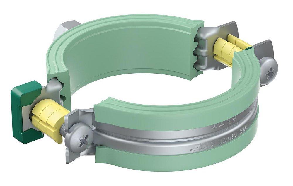 Walraven Green CTS EPDM and Steel Pipe Clamp 